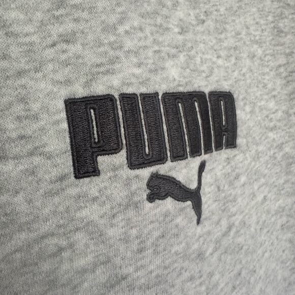 PUMA Hooded, Embroidered Sweatshirt with Kangaroo Pocket - Picture 3 of 5